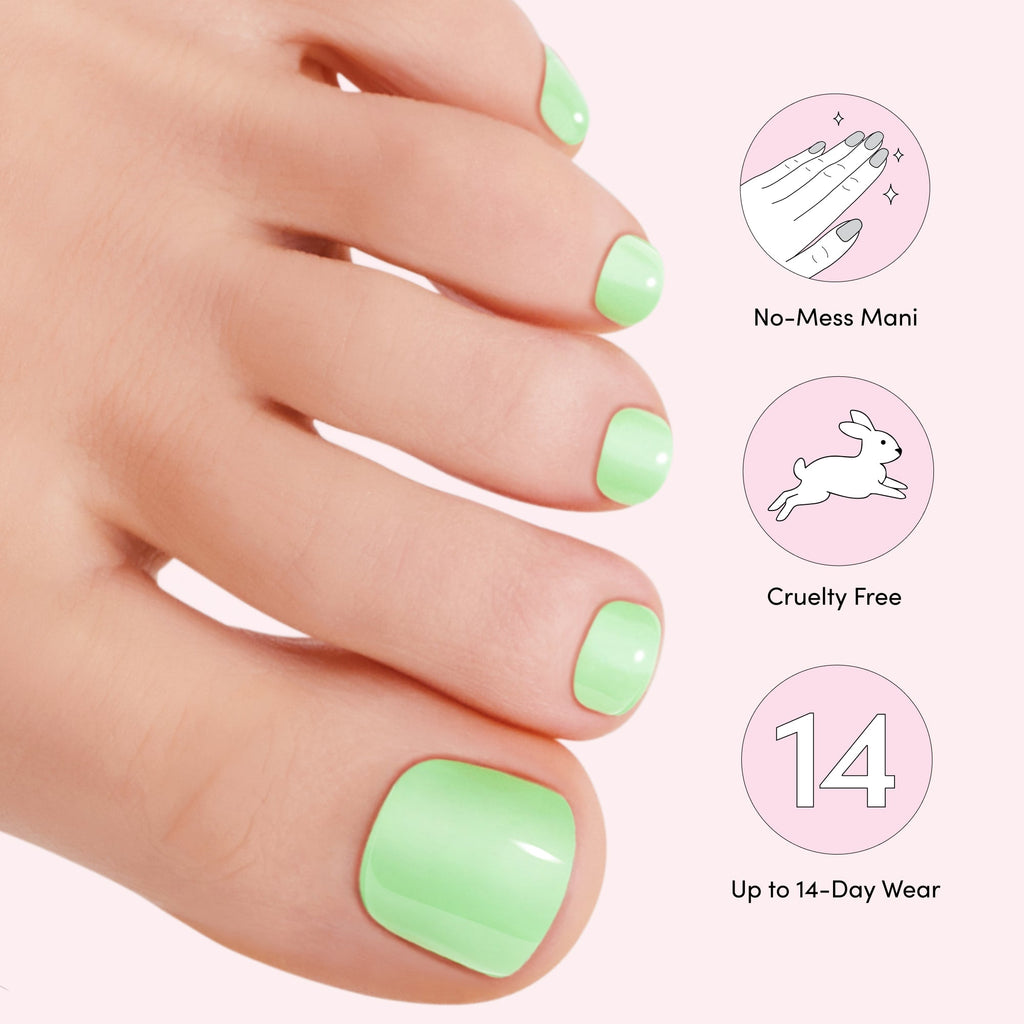 Sorry, ich bin auf einem Saft reinigen Glossy Pedi