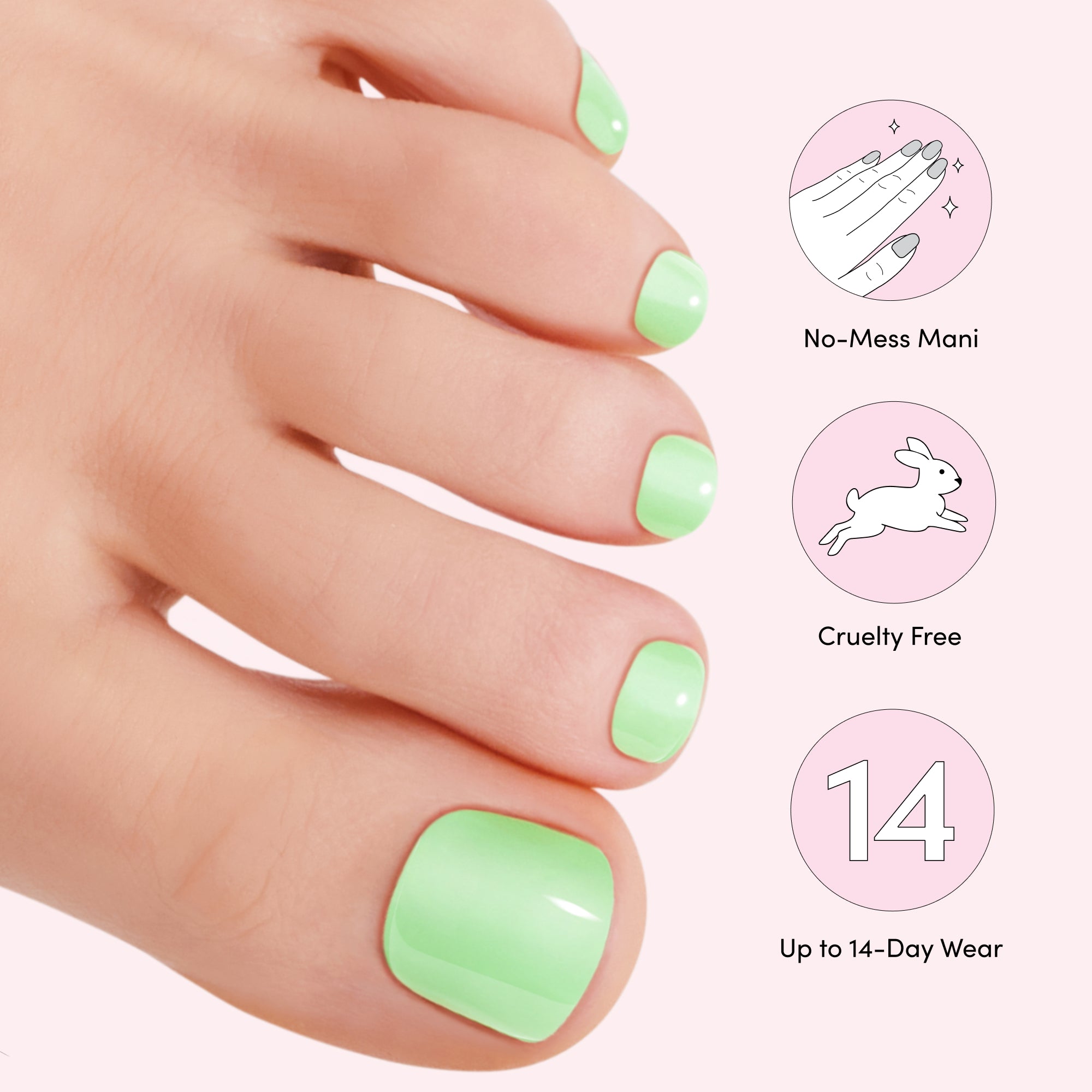 Sorry, ich bin auf einem Saft reinigen Glossy Pedi