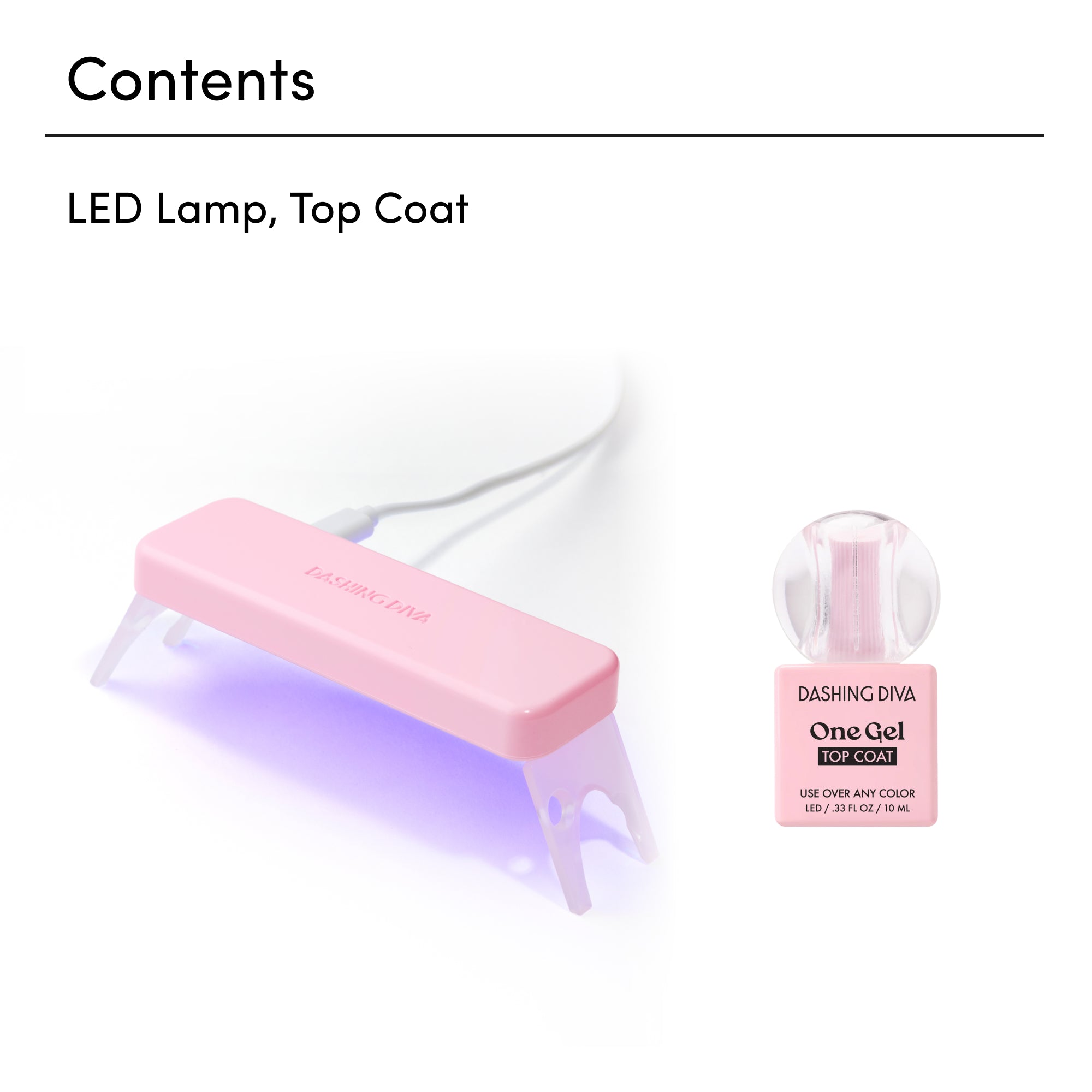 Top Coat & Lampenset